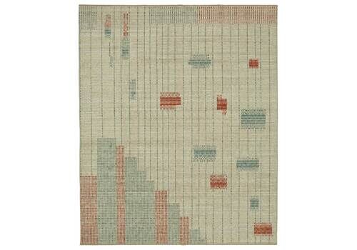 Hand Loom Wool Oushak Rug 242 Cm X 292 Cm