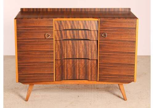 Mid Century Walnut Sideboard By Avalon Yatton, Circa 1960s