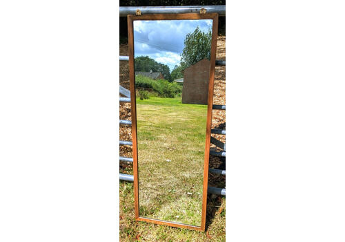 No 3 Outstanding  Vintage Air Ministry Mid Century Oak Mirror Delivery Available