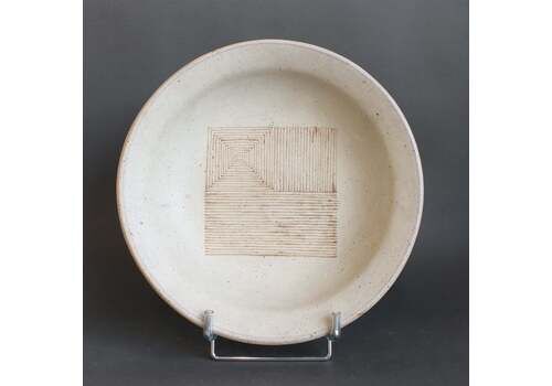 Vintage Ceramic Decorative Bowl By Bruno Gambone (Circa 1990s)