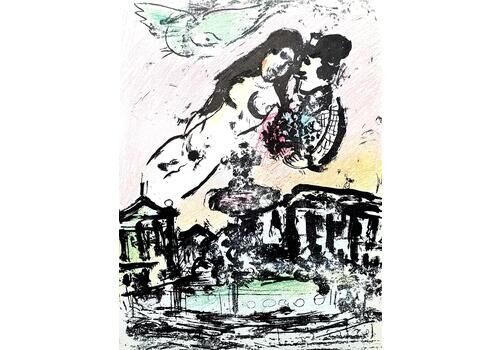 Marc Chagallmarc Chagall   Original Lithograph1963