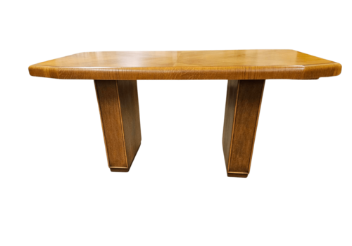 Art Deco Golden Oak Dining Table