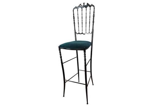 Italian Blackened Brass Chiavari Bar Stool Or Chair