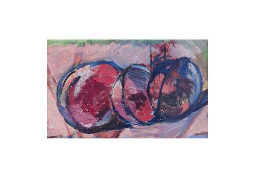 Karl Einar Andersson, Listed Swedish Artist. Oil On Panel. Modernist Still Life.