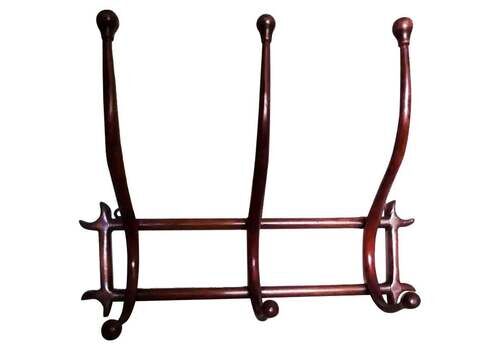 Fischel Nr 1  Thonet Hanger Bar  Coat Rack Whit 6 Coat And Hats Hangers