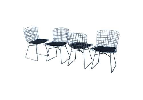 Harry Bertoria Chairs Metal Knoll 1970 Production Model 420