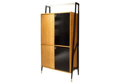 Mid Century Bar Cabinet Designed By Ico Parisi, Italy, 1950
