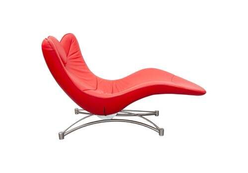 De Sede Daybed, Red Leather, Ds151 Design Jane Worthington.