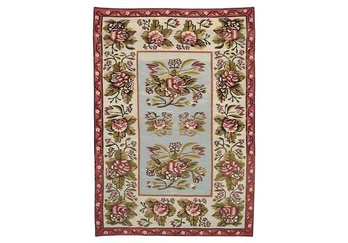 Bessarabian Kilim Sky Blue