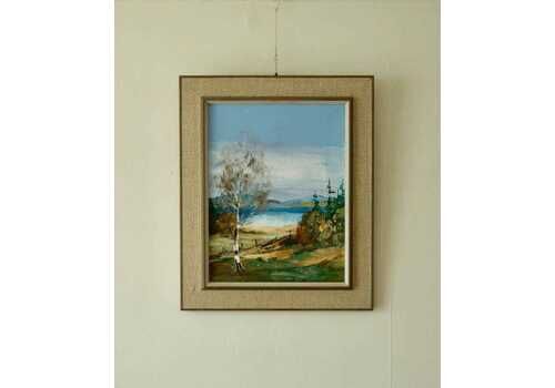 Landscape By Aino Vaetamäki, Mid 20th Century