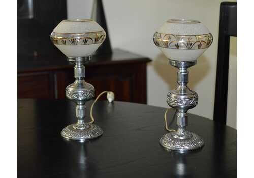 Pair Of Table Lamp Mid Century 1960