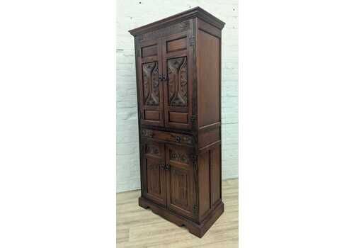 Old Charm Oak Drinks Cabinet Home Bar Model 2408