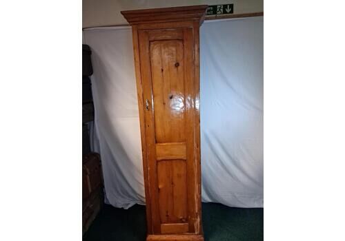 Old Antique Pine Larder Cupboard