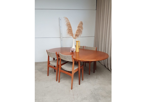 Vtg Mid Century Teak G Plan Fresco Extending Dining Table Danish Retro R912