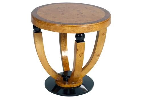 Mid Century Modern , Art Deco Round Side Table By Palazzi Dell