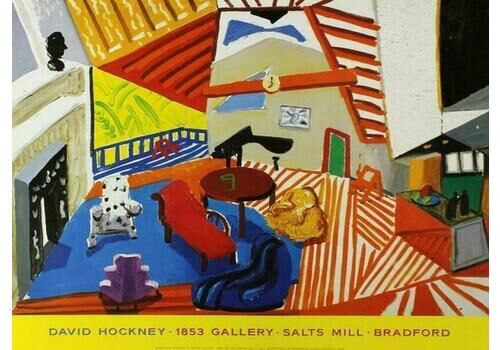 David Hockney, Fiesta, 1988, 1980s