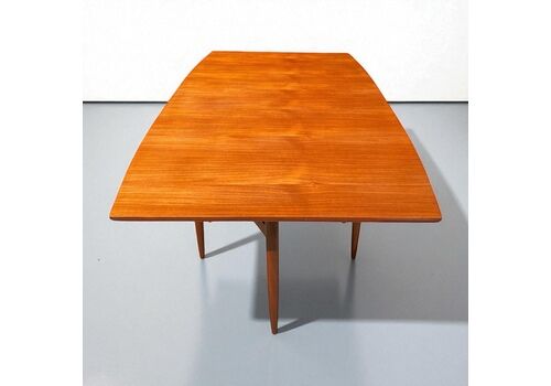 Mid Century Danish Teak Drop Leaf Dining Table