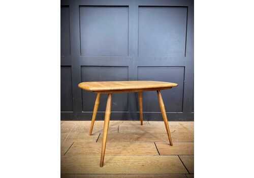 Vintage Ercol Model 213 Coffee Table In Elm – Blonde Side Table Mid Century