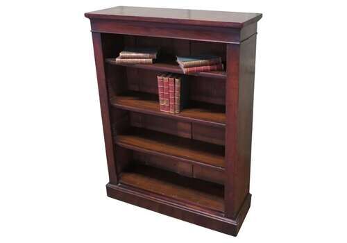 A Good Victorian Open Bookcase