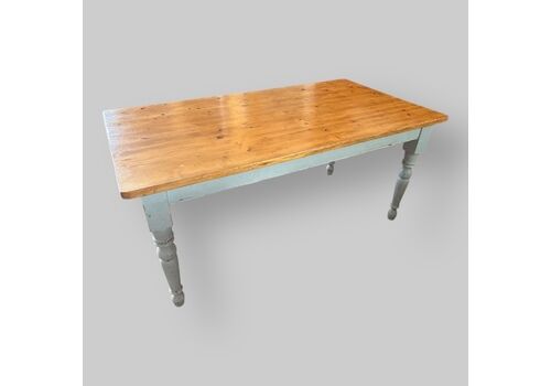 A Mid Century Pine Kitchen Table