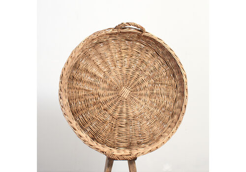 Vintage Wicker Fruit Drying Basket