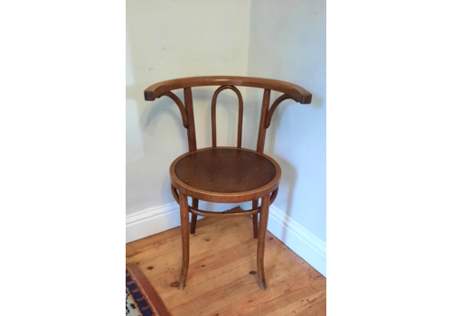 Vintage Antqiue  Bentwood Thonet Chair With Arms