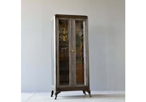 German Light Up Medical Cabinet By Franz Bingler Circa 1920s