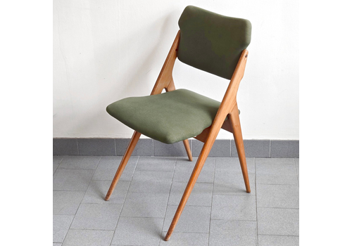 Vintage 1950 Feet Compass Chair Gerard Guermonprez Edition Godfrid 50s 1950s