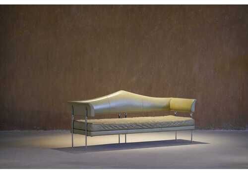 Hydra Leather Sofa By Luca Scacchetti For Poltrona Frau, Italy 2000’s