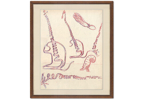 Fine Surrealist Lithograph, 1974