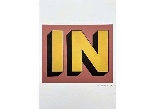 After Roy Lichtenstein, "In Placement", 1990s, Silk Screen
