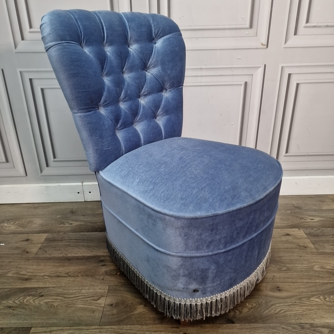 Blue Vintage Boudoir Chairs Boudoir Chair And Ottoman Boudoir Ottoman