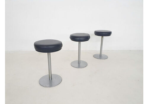 Set Of Three Bar Stools By Theo Tempelman For Ap Originals, The Netherlands 1960