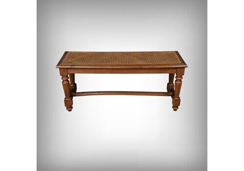 Walnut And Beech Bench, Louis XVI Style – Early 20th Century