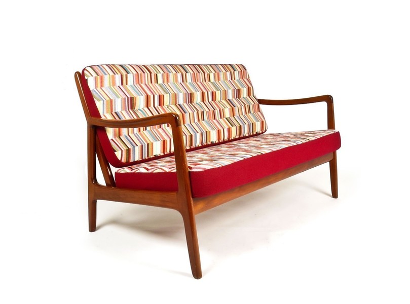 A Mid Century Teak Sofa By Ole Wanscher For France Daverkosen Danish 1950 S
