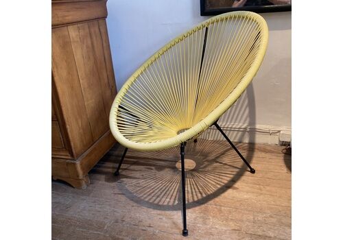 Yellow Garden Chair
