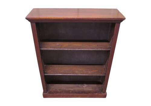 A Good Victorian Open Bookcase