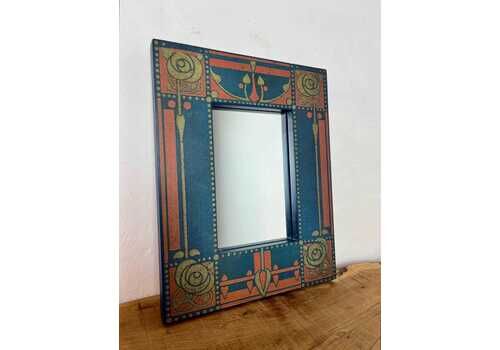 Vintage Art Nouveau Mirror, Glasgow School Book Binding