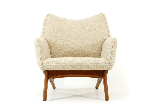 Retro Vintage Danish Illum Wikkelso Lounge Armchair Easy Chair 60s Mid Century
