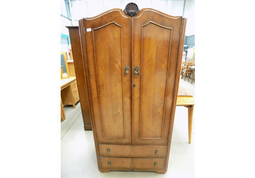 Retro Wardrobes Mid Century Vintage Vintage Small Deco 1930 S Walnut 2 Door Wardrobe Sh