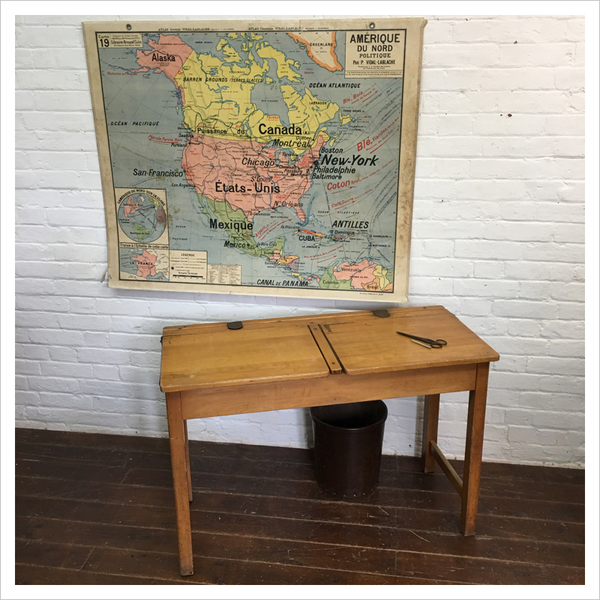 Vintage Double Esavian School Desk Vinterior Vintage Double Esavian School Desk