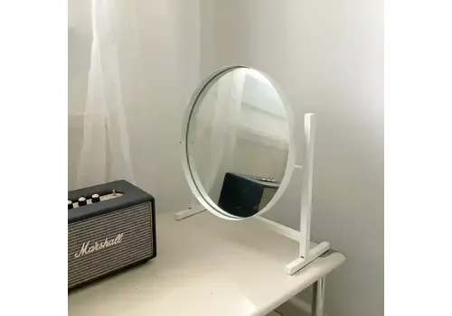 Durlston Designs | Owen F Thomas White Mirror 60s (Uk Delivery Included)