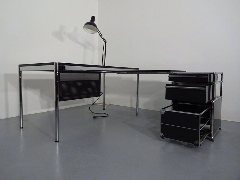 Large Desk By Fritz Haller And Paul Schärer For Usm Haller, Switzerland ...