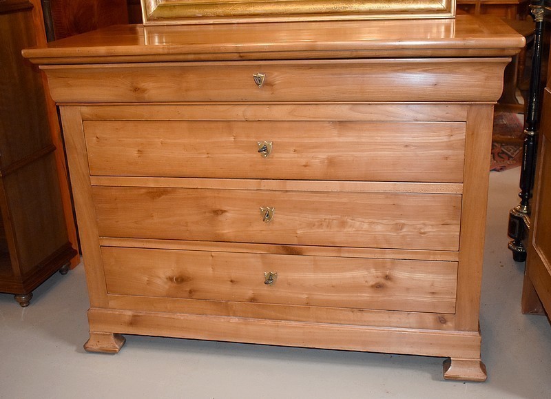 Louis Philippe Chest Of Drawers In Cherry Wood Nineteenth Vinterior