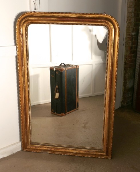 French 19th Century Louis Philippe Gold Mirror Vinterior French 19th Century Louis Philippe Gold