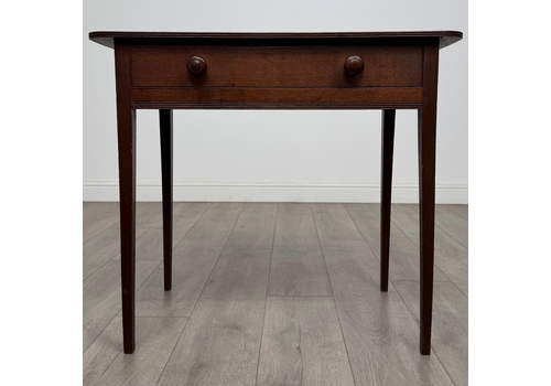 Antique 18th Century Georgian Writing Table In Oak ( Af 5253 )