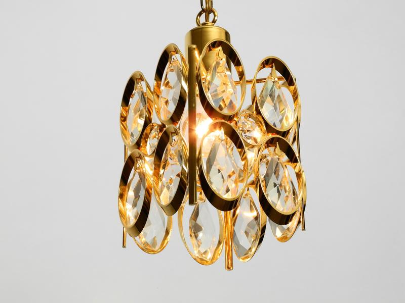Mid Century Chandelier Pendant Gold 3 lights Lighting with Crystal W13 Mid Century Chandelier Pendant Gold 3 lights Lighting with Crystal W13