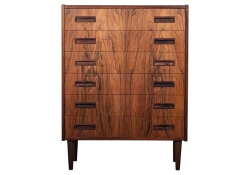 2 Rosewood Chest Of Drawers By Børge Seindal For P. Westergaard, Denmark, 1960s