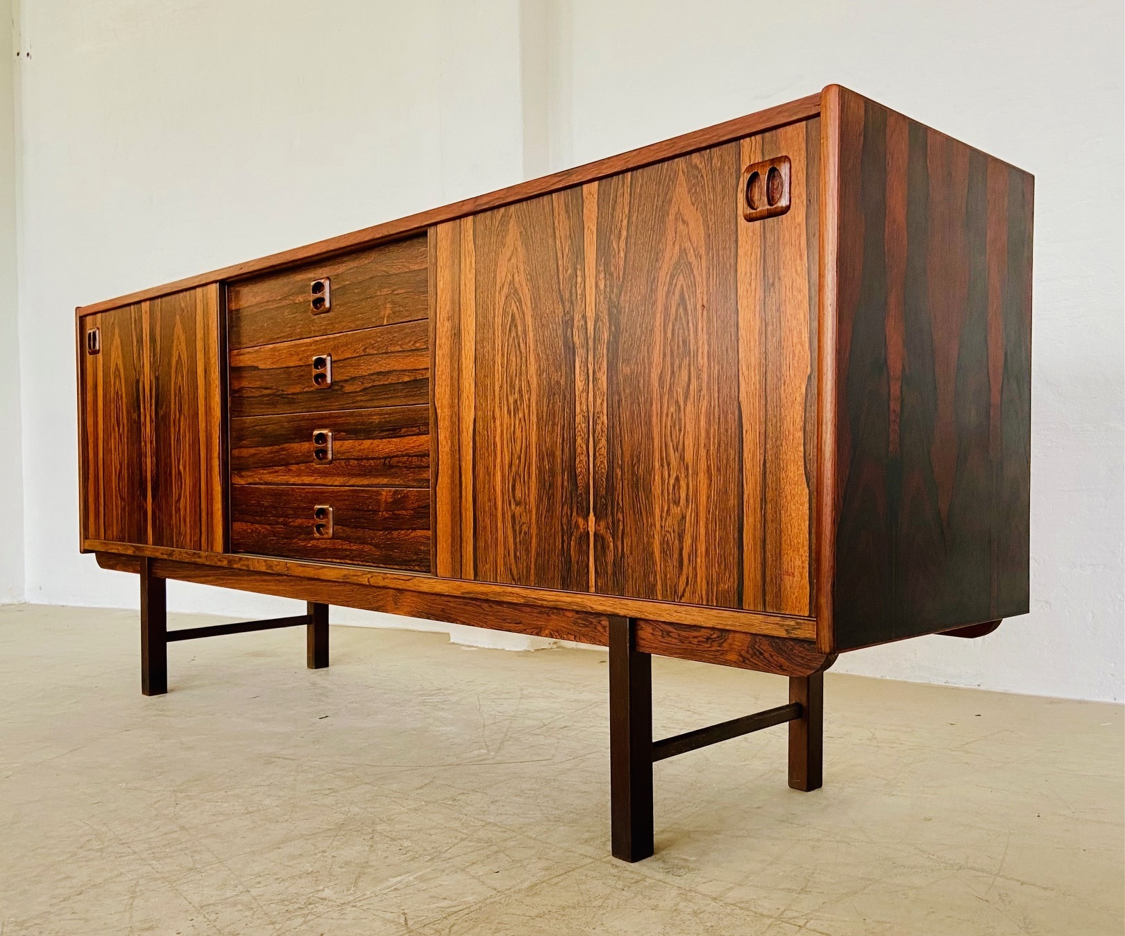 Vintage Ikea Erik Wörtz Ladoga Sideboard In Rosewood 1960