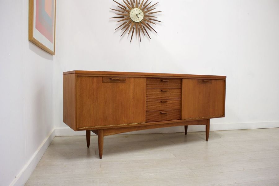 Mid Century Retro Teak White And Newton Sideboard White Newton